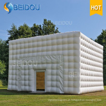 Fábrica de OEM LED Partido Eventos Casamento Grande Tenda Bolha Camping Dome Inflatable Cube Tendas